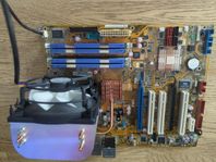 Asus P5K, Intel core 2 quad q6600, 4gb ddr2