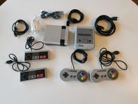 Nintendo nes och snes classic mini