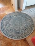 Rund 150 cm Inom- och utomhusmatta 
