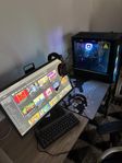 Gamingdator + 240 Hz BenQ-skärm