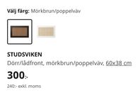 studsviken dörr/lådfrånt