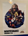 Whitesnake konsertaffisch