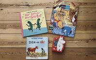 Bokpaket Barnböcker: Nalle Puh, Mamma Mu & Mumin