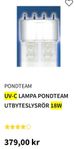 UVC lampa 18 W, Pondteam.