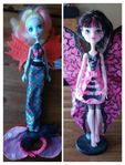 Monster High Ghoul to Mermaid & Bat 
