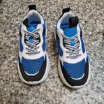 Sneakers, Blå/Vit/Svart stl 32 innermått 20,6