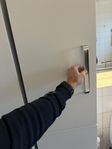 4 stycken Handtag i krom till skåp/luckor/lådor