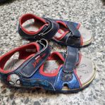 Marvel Spiderman Sandaler - Blå - EUR 28, innermått 18,0