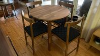 Bord med 4 stolar, Nackanäs IKEA