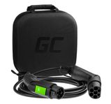 GREENCELL Laddkabel EV18 Typ1 5m 3.6kW 16A 1-FAS Svart IP55
