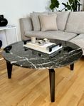 Design soffbord i naturmaterial