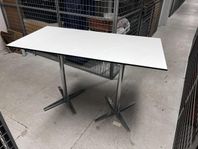 Barbord Centrum från Materia Vit/krom