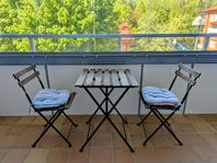 IKEA TÄRNÖ Utemöbelset - Bord och två stolar för balkon