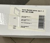 Uponor Fördelarskåp, 550x500x95 mm med ram