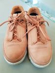 Supersköna ECCO goretex promenadskor stl 37 brunorange skin