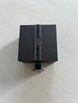 Armani ring med stor svart sten
