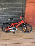 röd cykel