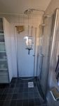 Duschdörrar glas 90x90