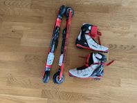 Swenor junior rullskidor + Alpina Rsk pjäxor stl 36