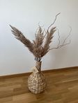 Vase med Konstblomma