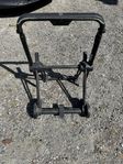 Cybex E-priam Chassi Matt svart OBS ej komplett