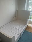BUSUNGE Växasäng, Resårmadrass för utdragssäng, 80x200 