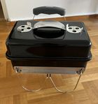weber bärbar brikett/kolgrill med väska