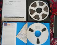 2 st 26 cm  METALL BAND  Agfa/Scotch  fin skick + musik