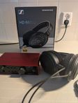 HD 660S2 och Focusrite Scarlett 2i2 4th gen