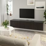 Fin och praktisk Bestå tv-bänk - 180x42x38 cm