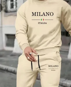 Tröja och Byxor Milan logga 