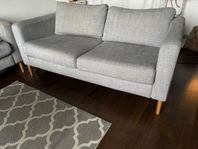 Ikea Soffa 2-sits 165 bred Karlstad prettypegs ben