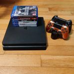 PS4 med 6 olika spel