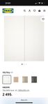 garderob IKEA Pax vit 200x236x35