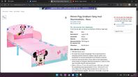 barnsäng disney