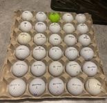 30 stycken golfbollar 