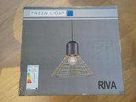 Riva taklampa fr. Tween Light, koppar, 42cm