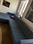 IKEA Landskrona 5-sits soffa med fåtölj och fotpall