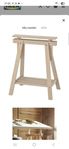 Benbockar i massiv trä från Ikea