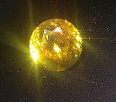 Golden sphene titanite 2.83 ct Madagascar 