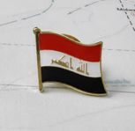 Irak pin flagga 