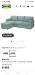 bäddsoffa, Bärslöv Ikea 