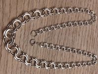 Bismarck halsband i äkta silver 