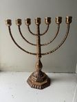 7-armad menorah i mässing – Klostermalm