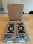 Spothlights Nordlux Fremont LED, 3-pack svart.