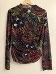 Farm Rio, mesh top XL, med broderi