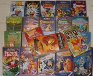 VHS filmer Disney