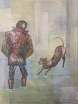 Originalmålning i akryl 70x100 cm