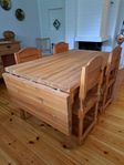Handgjord matgrupp furu 