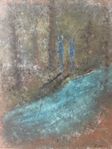Tavla / Originalmålning i akryl & mixed media 50x60 cm